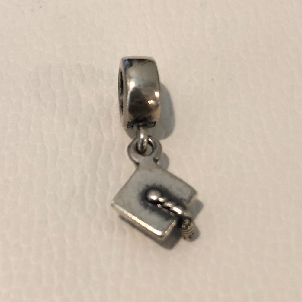 Pandora Graduation Hat Dangling Charm